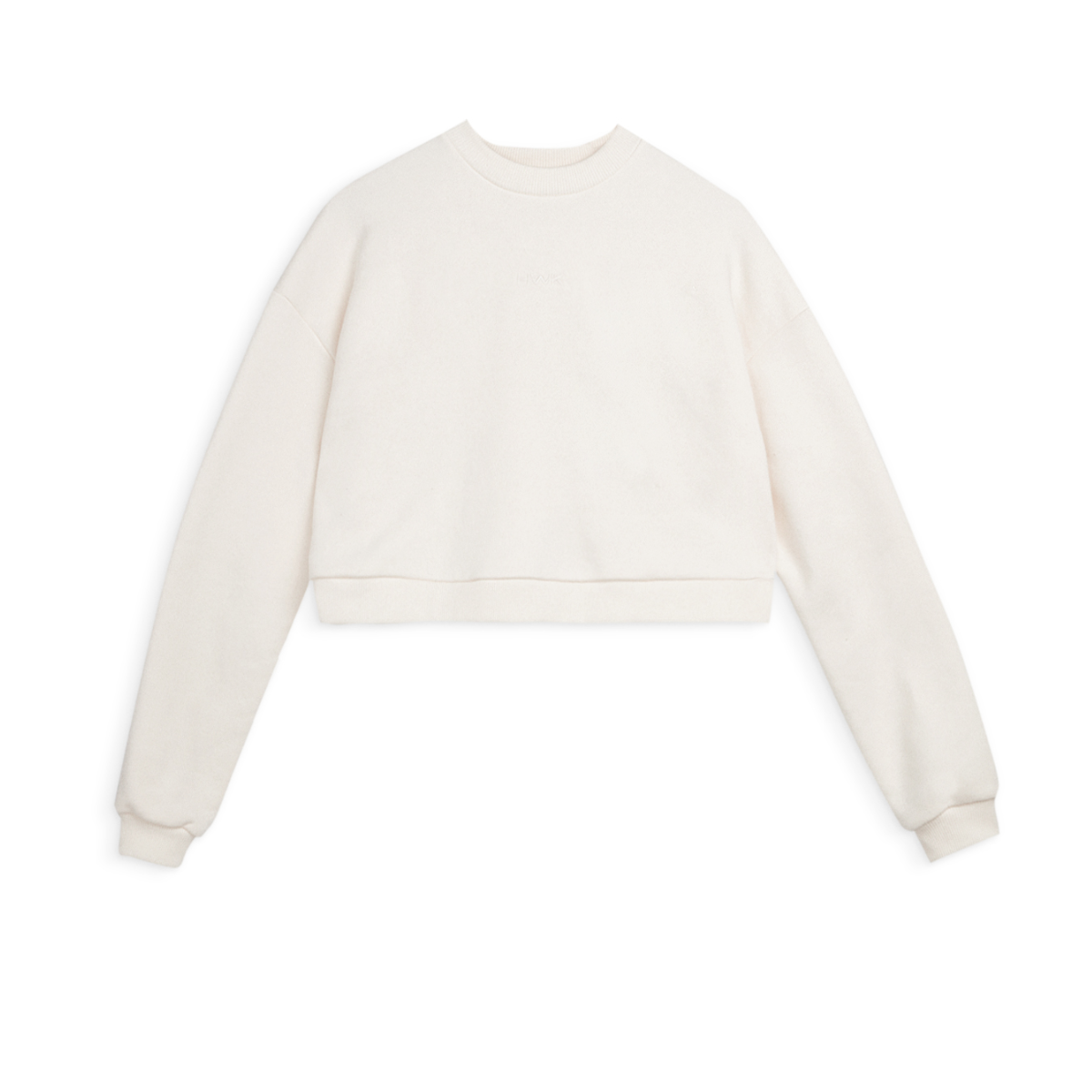 Mex Crop Sweatshirt Cream (l)